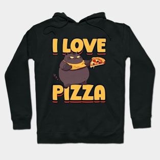 I love Pizza Cat Hoodie